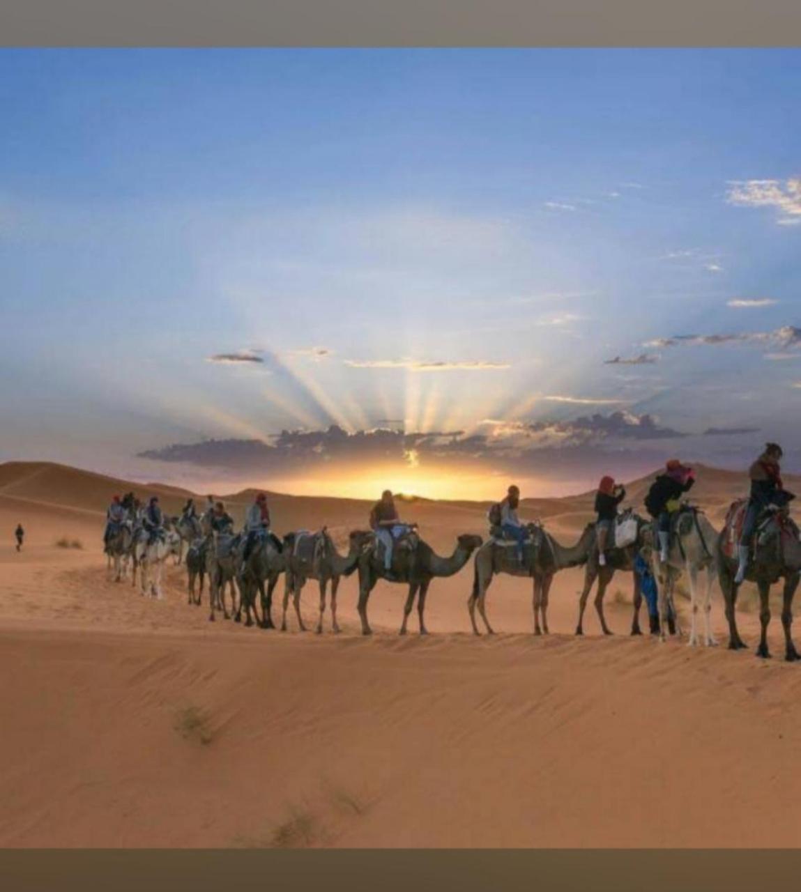 Mhamid Yaya Camp & Activites Hotel M'Hamid Bagian luar foto